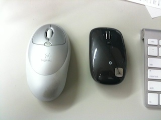 Logicool Cordless Click! Optical Mouse and M555b